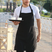 Cotton Drill Full Bib Apron - With Pocket