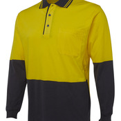  HV L/S COTTON POLO