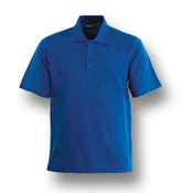 Plain Colour Poly Face Cotton Backing Short Sleeve Polo